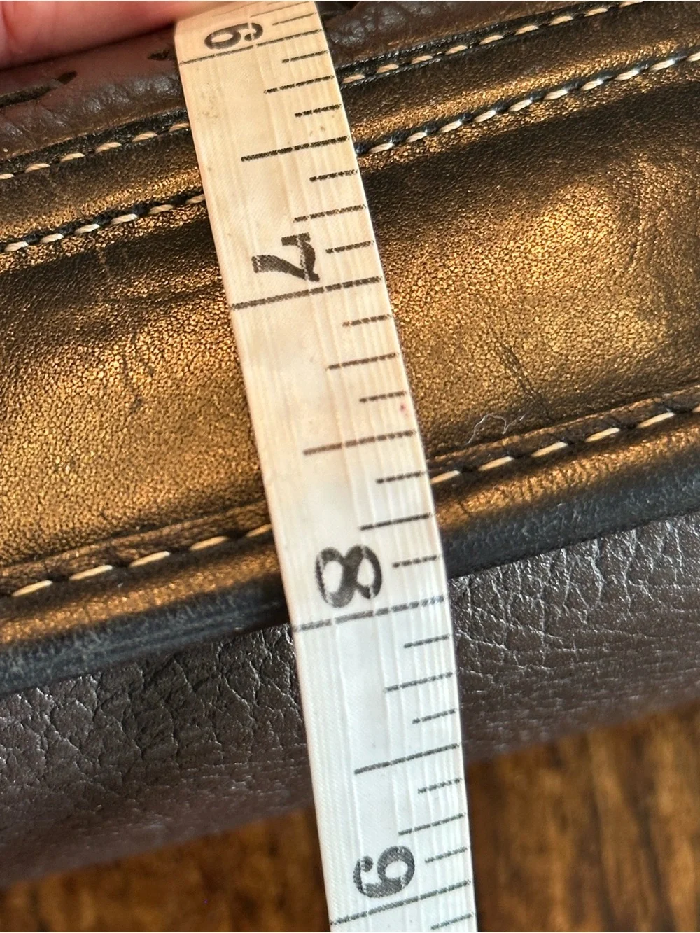 Brighton | VTG Y2K Western Two-Tone Leather Shoulder Bag